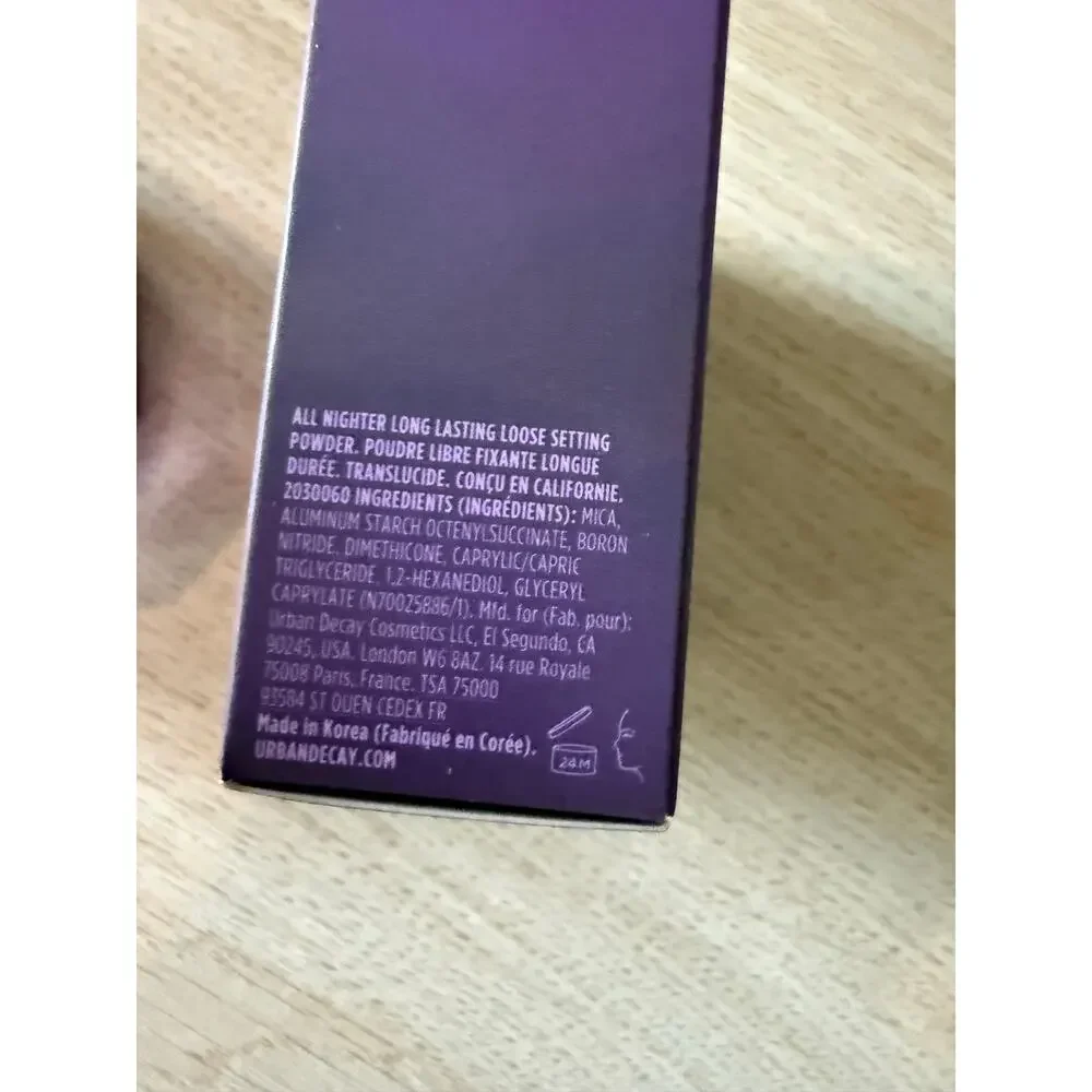 Urban Decay All Nighter Waterproof Loose Setting Powder 10g New Full Size